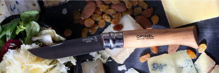 Нож складной Opinel Tradition №8 VRI (INOX) 8,5см (Бук / нерж. Сталь)